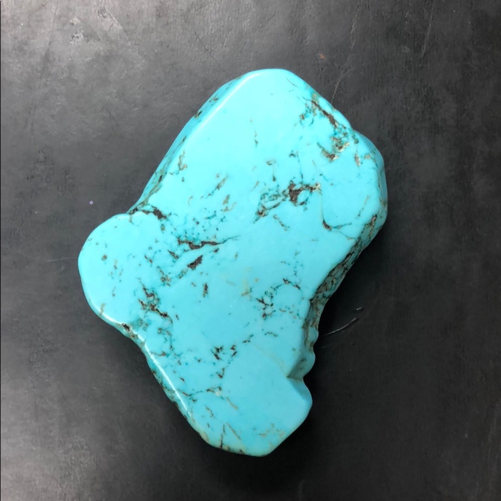 Large Turquoise Slab Pop Socket /Phone Stand